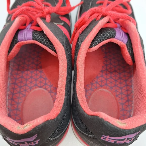 Dansko Womens US 11.5-12 EU 42 Black Lace Up Slip‎ Resistant Sneakers 4201500239 - Picture 7 of 14